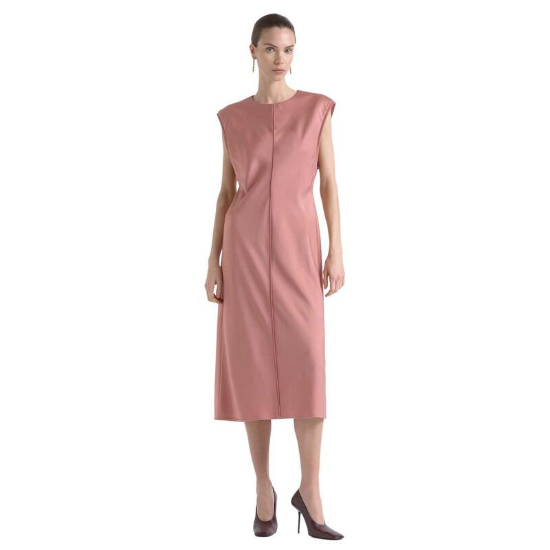 Cue Satin Bias Midi Dress image number 12